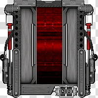 Mechanism Boot Screen for Windows , rectangular gray and red mechanism illustration transparent background PNG clipart