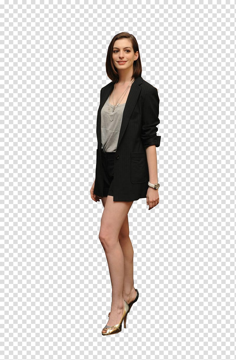 Anne Hathaway Red Carpet transparent background PNG clipart