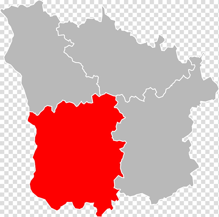 Red Tree, Nevers, Yonne, Map, Burgundy, France, Area transparent background PNG clipart
