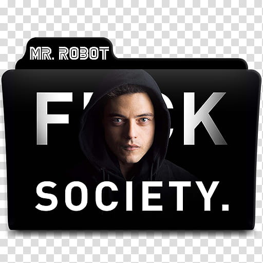 Mr Robot folder icons, Mr Robot S D A transparent background PNG clipart