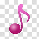 Girlz Love Icons , music_alt, musical note illustration transparent background PNG clipart