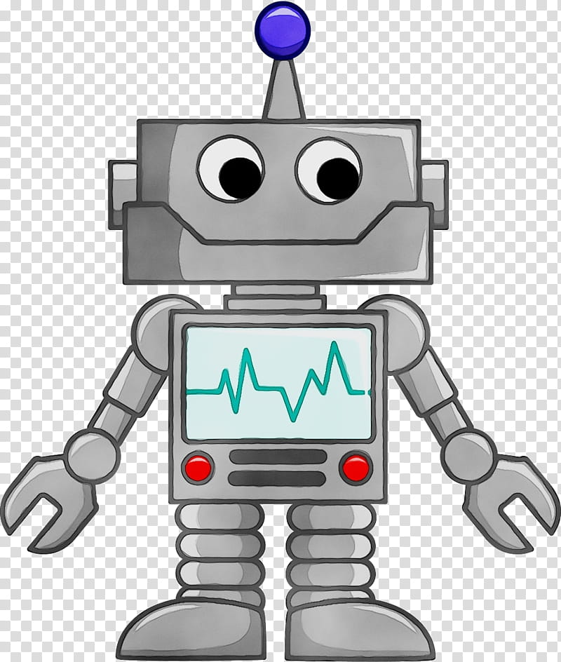 Robot Cartoon Android Drawing Design, Watercolor, Paint, Wet Ink, Animation, Cartoon Violence, Domestic Robot, Cyborg transparent background PNG clipart