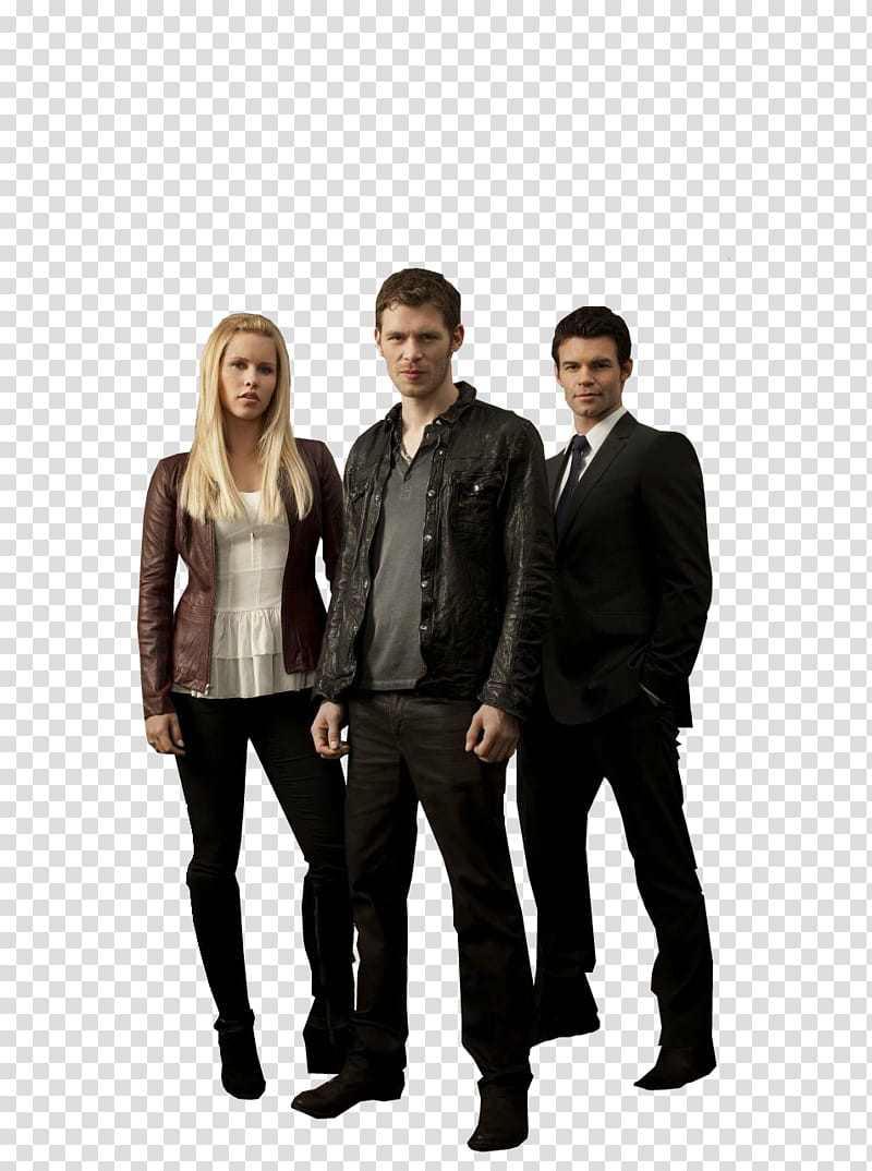 Mikaelson Siblings Render, Joseph Morgan and Daniel Gillies transparent background PNG clipart