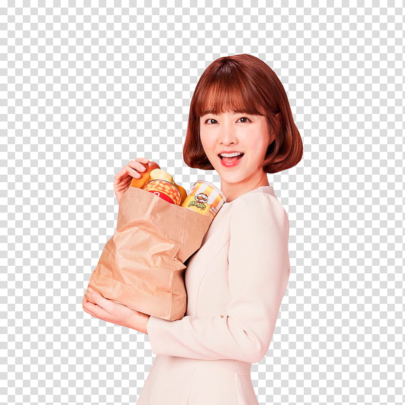 PARK BO YOUNG, baby's white and pink onesie transparent background PNG clipart