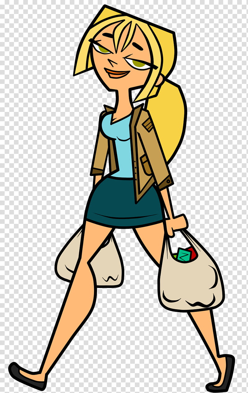Grocery Shopping Total Drama Bridgette transparent background PNG clipart