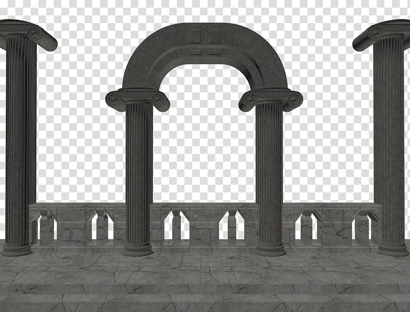 Arch, gray concrete arch illustration transparent background PNG clipart