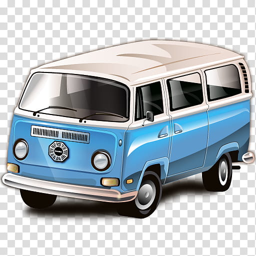 VW LOST Dharma Van icons, VW LOST px transparent background PNG clipart