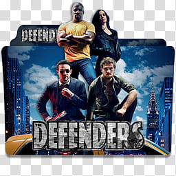 The Defenders  Folder Icon , The Defenders _x transparent background PNG clipart