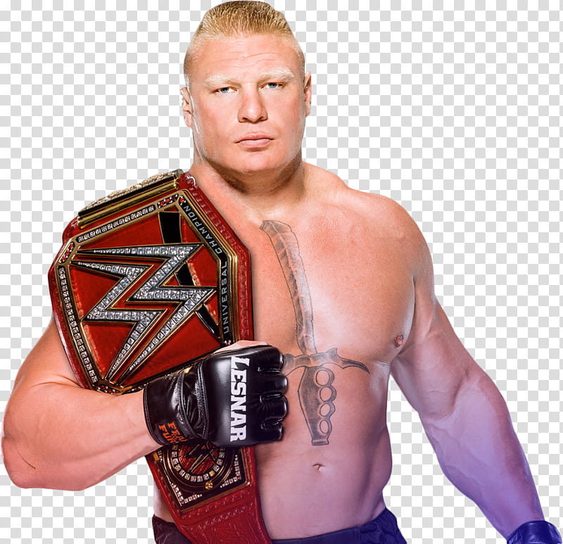 Brock Lesnar WWE Universal Champion  transparent background PNG clipart