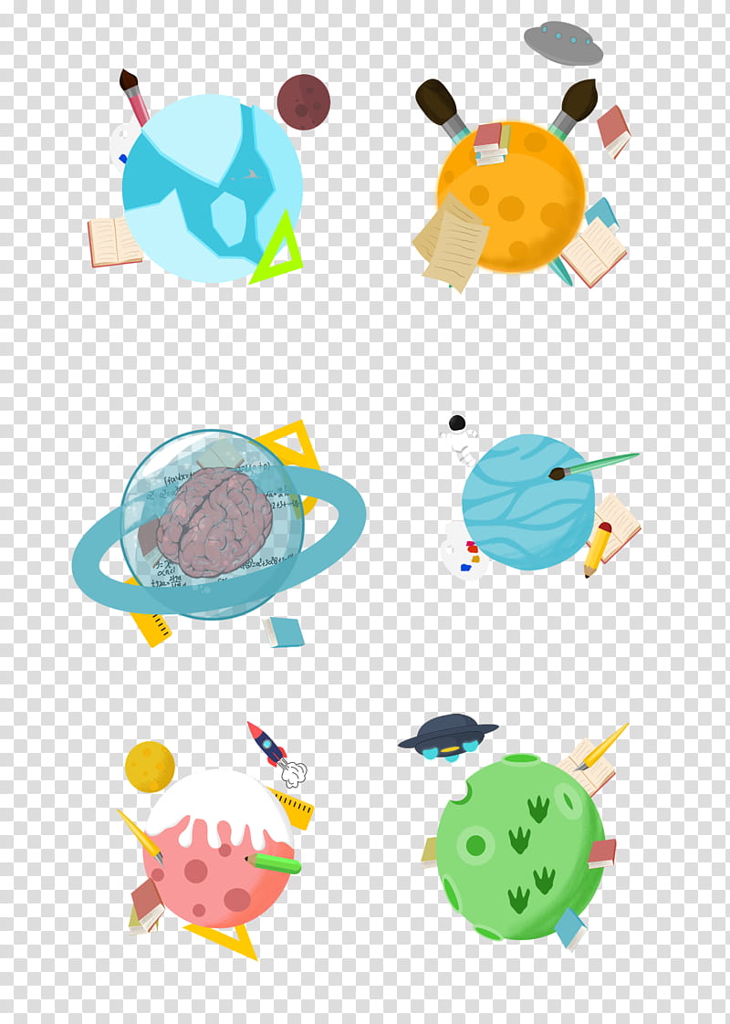Planet, Cartoon, Drawing, Poster, Learning, Stationery, Cartoon Planet, Baby Toys transparent background PNG clipart