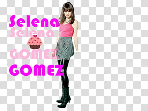 Selena Gomez texto transparent background PNG clipart thumbnail