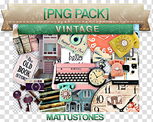 Vintage s, vintage mattustones art transparent background PNG clipart