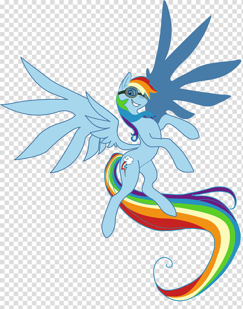 Rainbowdash, My Little Pony character illustration transparent background PNG clipart