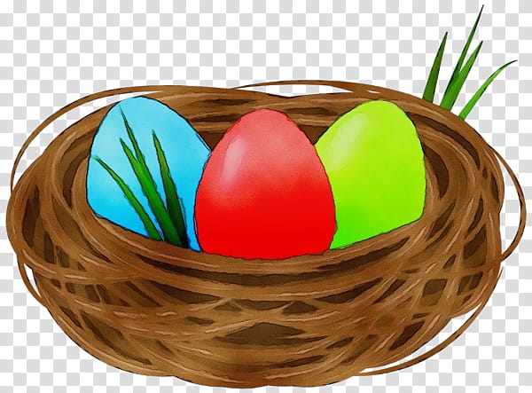 Easter Egg, Watercolor, Paint, Wet Ink, Bird Nest, Chicken, Easter
, Desktop transparent background PNG clipart