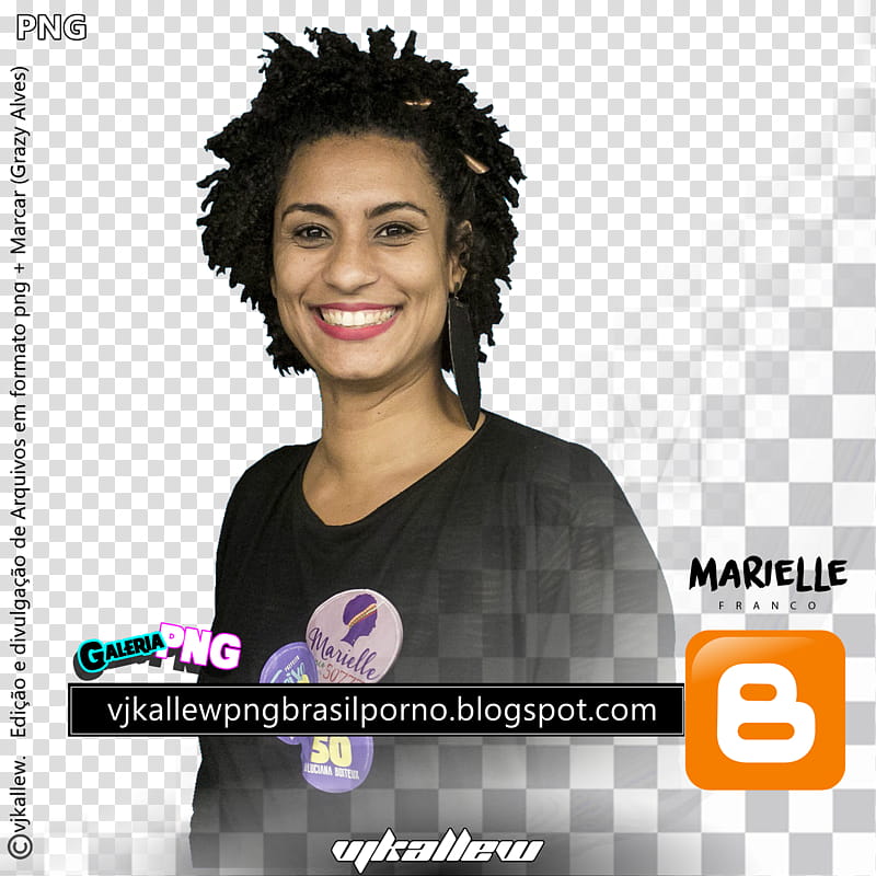 Marielle Franco veriadora transparent background PNG clipart