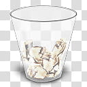 Longhorn Pinstripe Version, Trash w Outline full icon transparent background PNG clipart