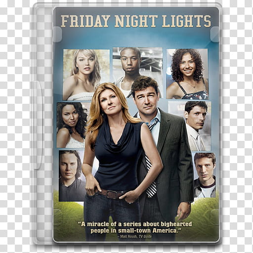 TV Show Icon Mega , Friday Night Lights, Friday Night Lights DVD case transparent background PNG clipart