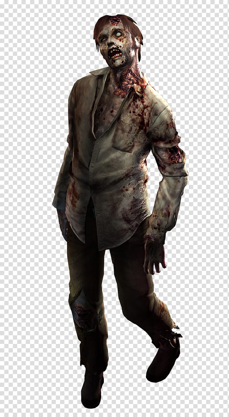 Resident Evil HD High Quality Zombie Render  transparent background PNG clipart