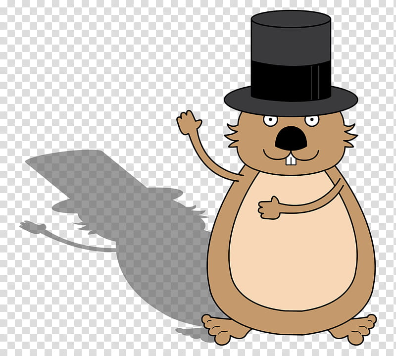 Groundhog Day, Cartoon, Coloring Book, Drawing, Punxsutawney Phil, Shadow, Video, Marmot transparent background PNG clipart