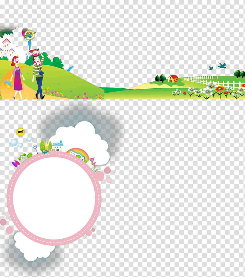 Line Art Border, Cartoon, Arts, Picnic, Creativity, Text, Area, Sky transparent background PNG clipart