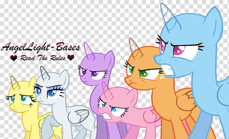 MLP FiM Base Nr , angry Little Ponies illustration transparent background PNG clipart