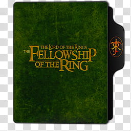 The Fellowship of the Ring Folder Icon transparent background PNG clipart