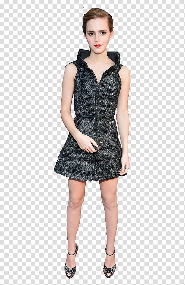 Emma Watson in to the premiere The Bling Ring transparent background PNG clipart