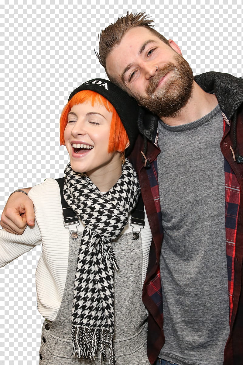 Hayley Williams And Jeremy Davis,  transparent background PNG clipart