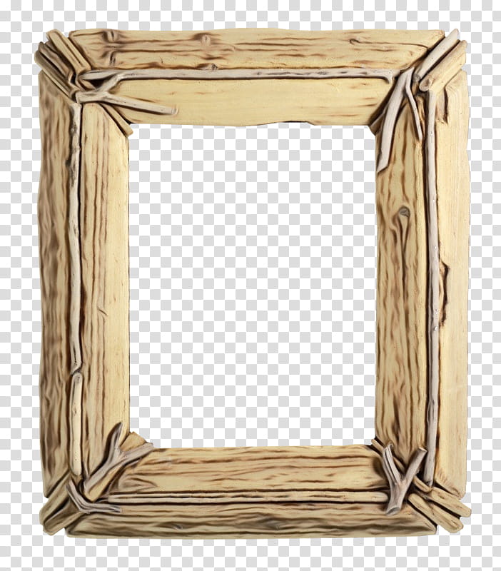 Beige Background Frame, Rectangle, Frames, Wood, Mirror, Furniture, Table, Interior Design transparent background PNG clipart