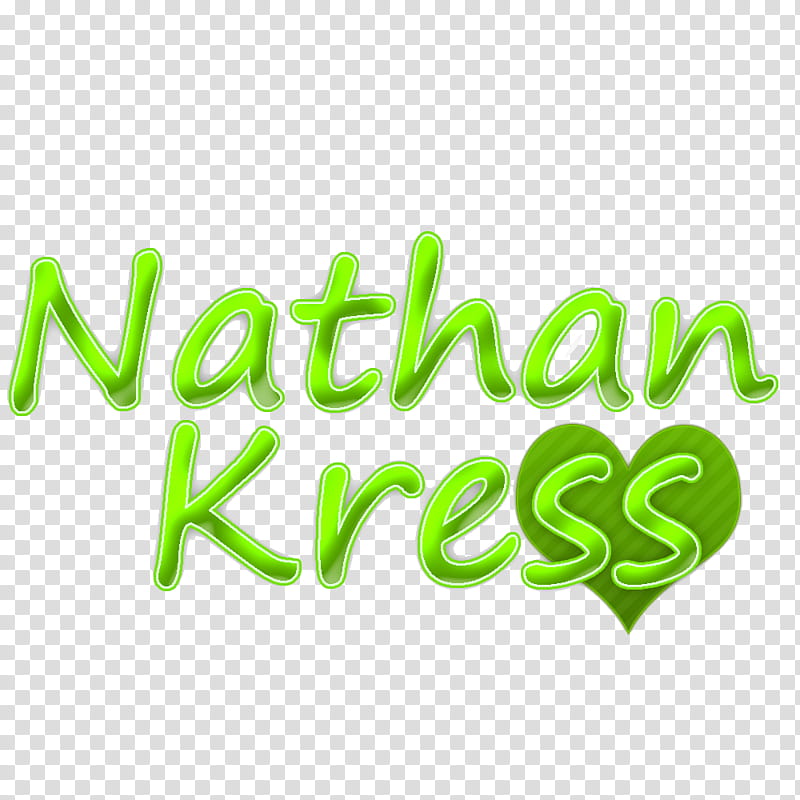 Texto Nathan Kress transparent background PNG clipart