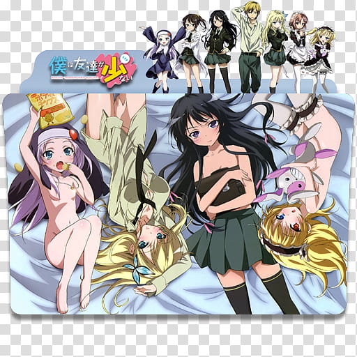 Anime Icon Pack , Boku wa Tomodachi ga Suku nai  transparent background PNG clipart