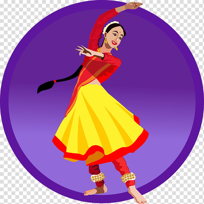 Indian Classical Dance Clip Art