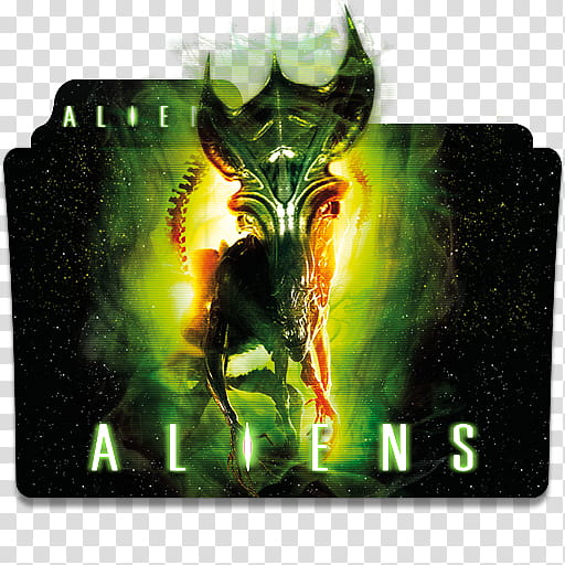 Aliens  Folder Icon , Aliens v transparent background PNG clipart