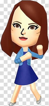 Tomodachi Life Debby transparent background PNG clipart