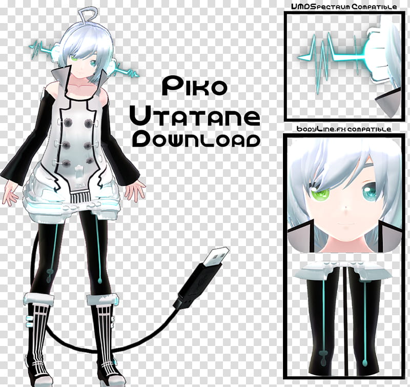 Piko Utatane, Piko Utatane character transparent background PNG clipart
