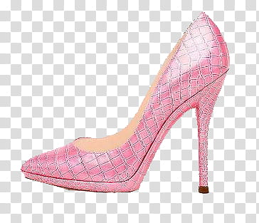Shoes, unpaired women's pink pointed-tip stiletto transparent background PNG clipart