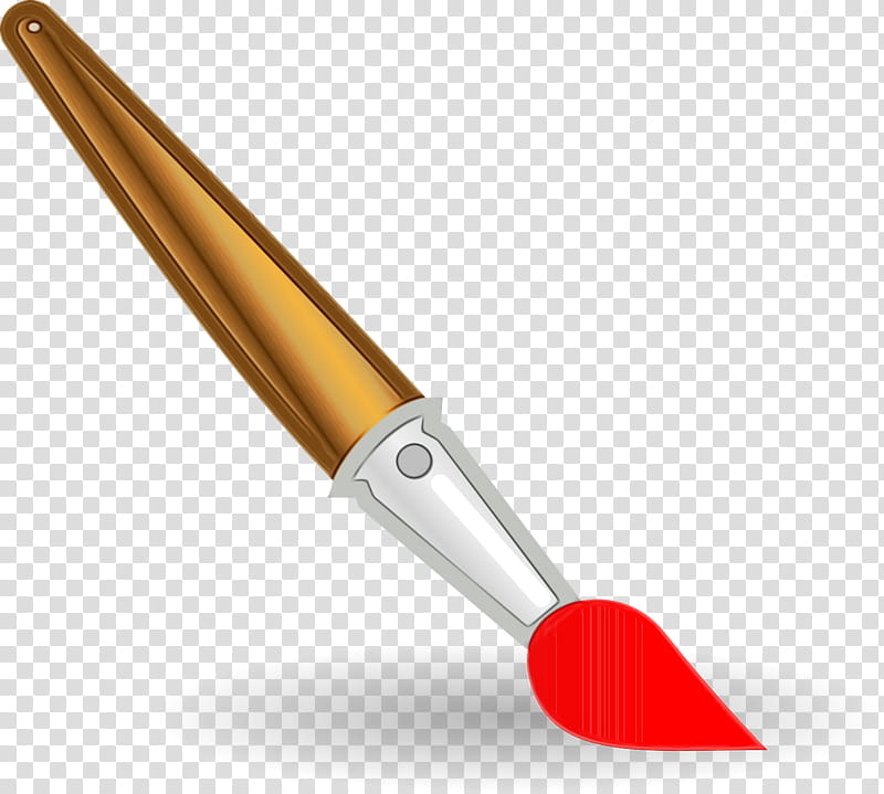 Paint Brush, Watercolor, Wet Ink, Line, Material Property, Office Supplies, Pen, Tool transparent background PNG clipart