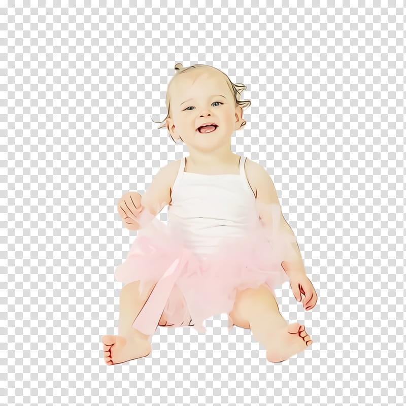 Little Girl, Kid, Child, Cute, Infant, Toddler, Costume, Pink M transparent background PNG clipart