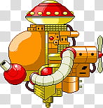 Wily Machine  Phase  Sprite (Pokemon Style) transparent background PNG clipart