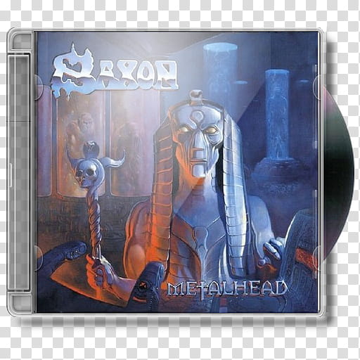 Saxon, , Metalhead icon transparent background PNG clipart