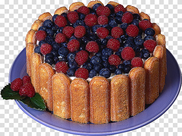 s, raspberry and blueberry cake transparent background PNG clipart