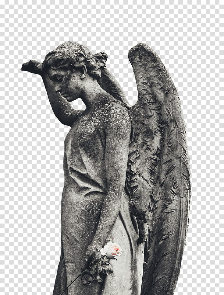 , angel statue transparent background PNG clipart