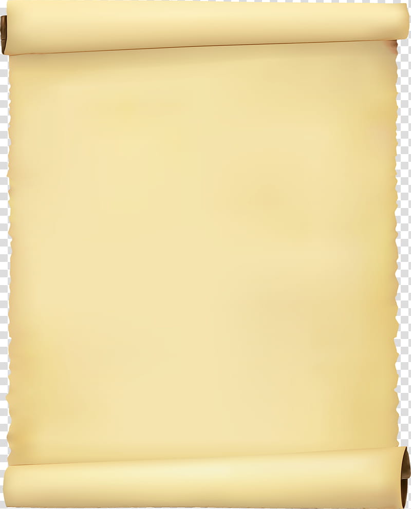 scroll yellow rectangle beige paper product, Watercolor, Paint, Wet Ink transparent background PNG clipart