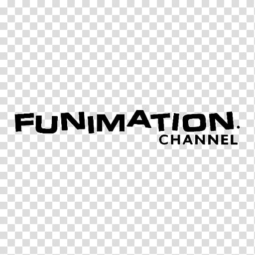 TV Channel icons pack, funimation black transparent background PNG clipart