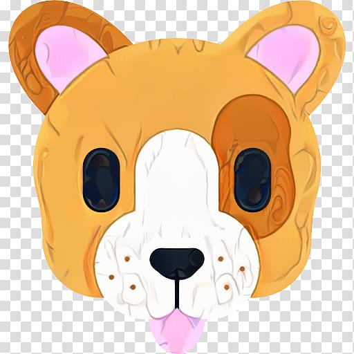 Pug Emoji, Emoticon, Puppy, Tuzki, Cartoon, Animal, Dog, Head transparent background PNG clipart