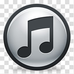 iTunes  Graphite, iTunes Graphite x icon transparent background PNG clipart