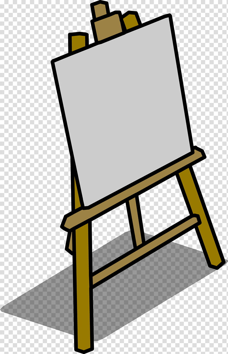 Easel, Drawing, Canvas, Animation, Furniture, Computer Monitor Accessory, Table transparent background PNG clipart