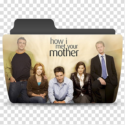 Colorflow TV Folder Icons , How I Met Your Mother transparent background PNG clipart