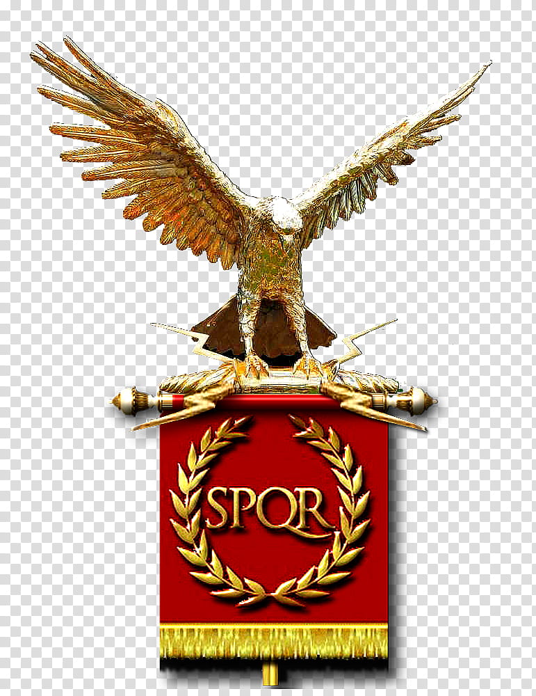 Roman Eagle and Vexillum, Peter Crawford transparent background PNG clipart