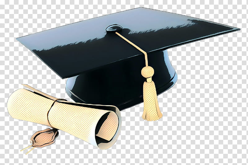 Background Graduation, Pop Art, Retro, Vintage, Table, MortarBoard, Headgear, Diploma transparent background PNG clipart